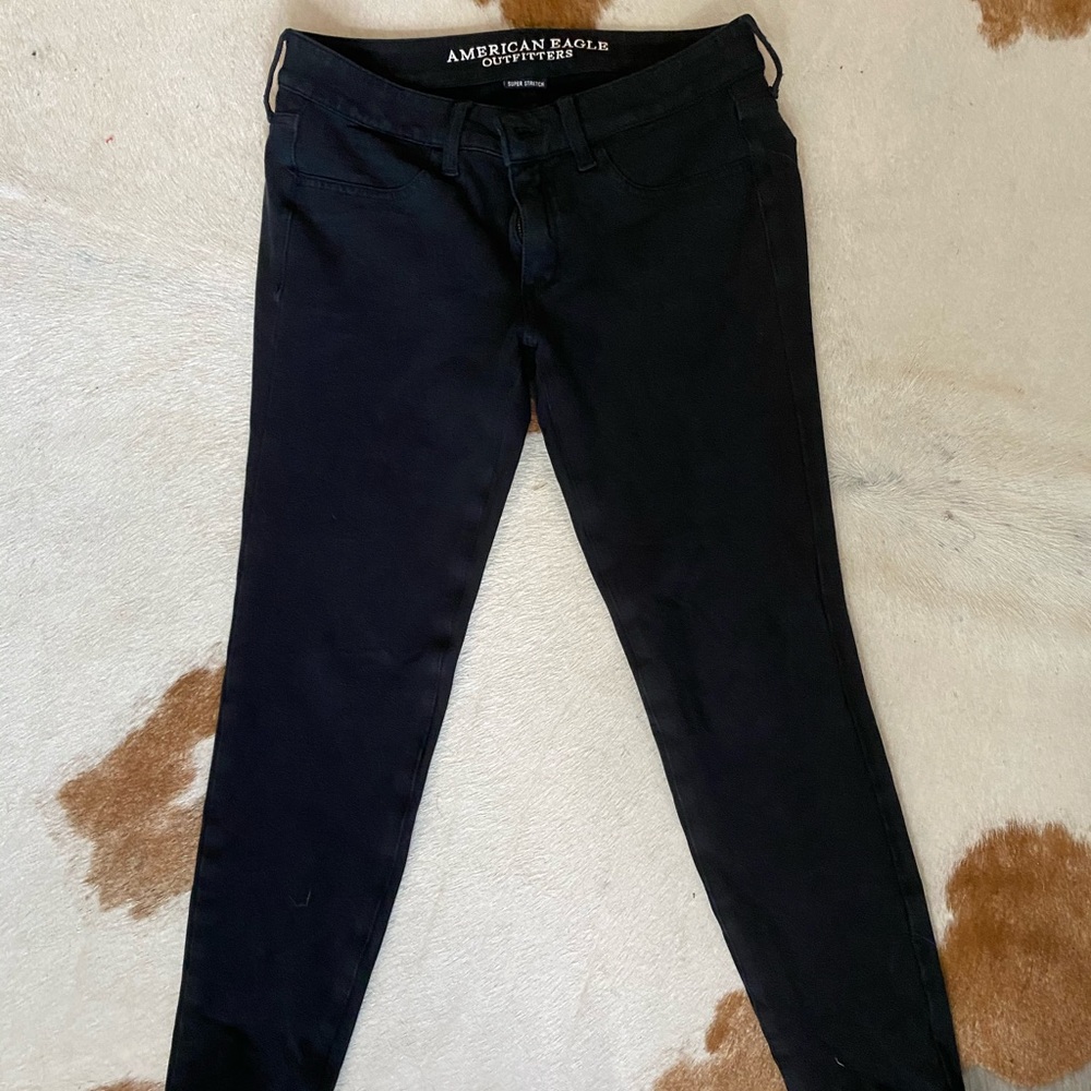American Eagle black jeggings 🖤